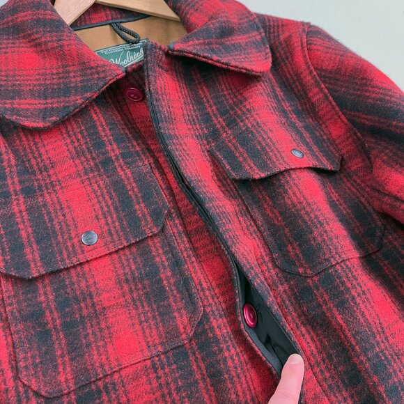 **RARE** Woolrich Classic Hunt Coat | Buffalo Check | Size L - Picture 9 of 11